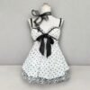 6262587528100040509 polka dot gothic dress set