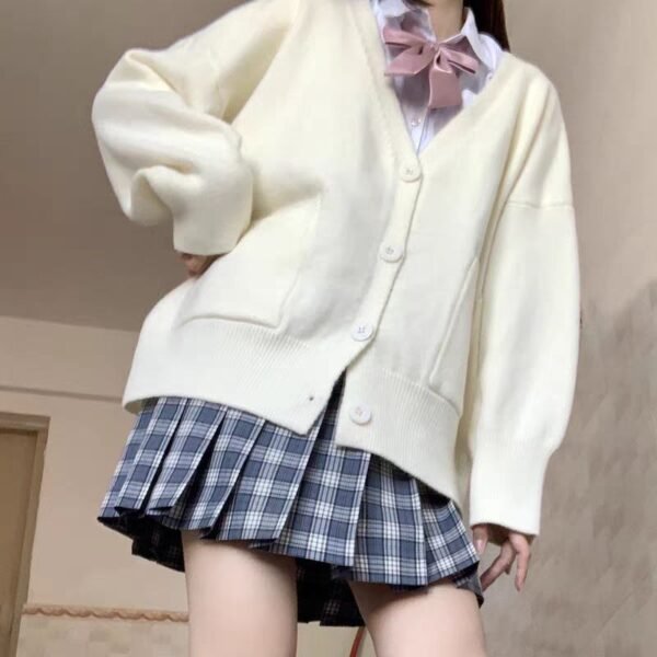 6129720429879429891 shoujo fuzzy cardigan