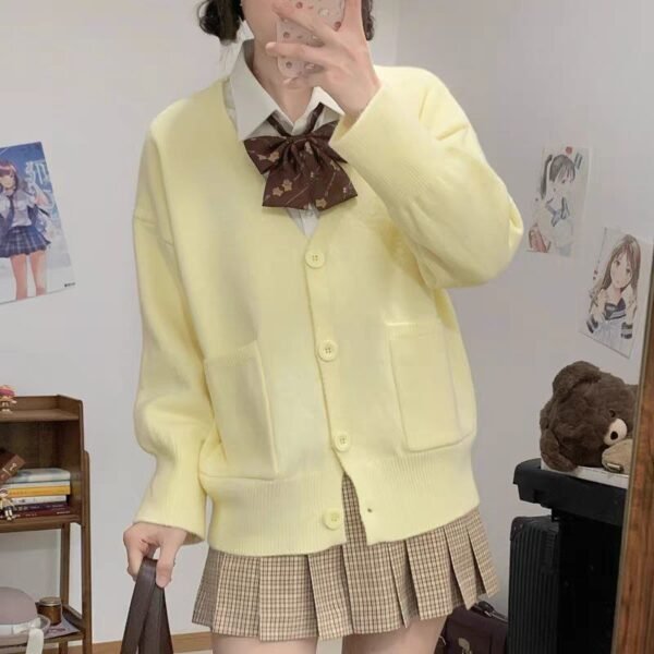 6129720429879429893 shoujo fuzzy cardigan