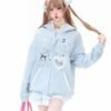 6129720429879429913 ribbon lace bunny hoodie